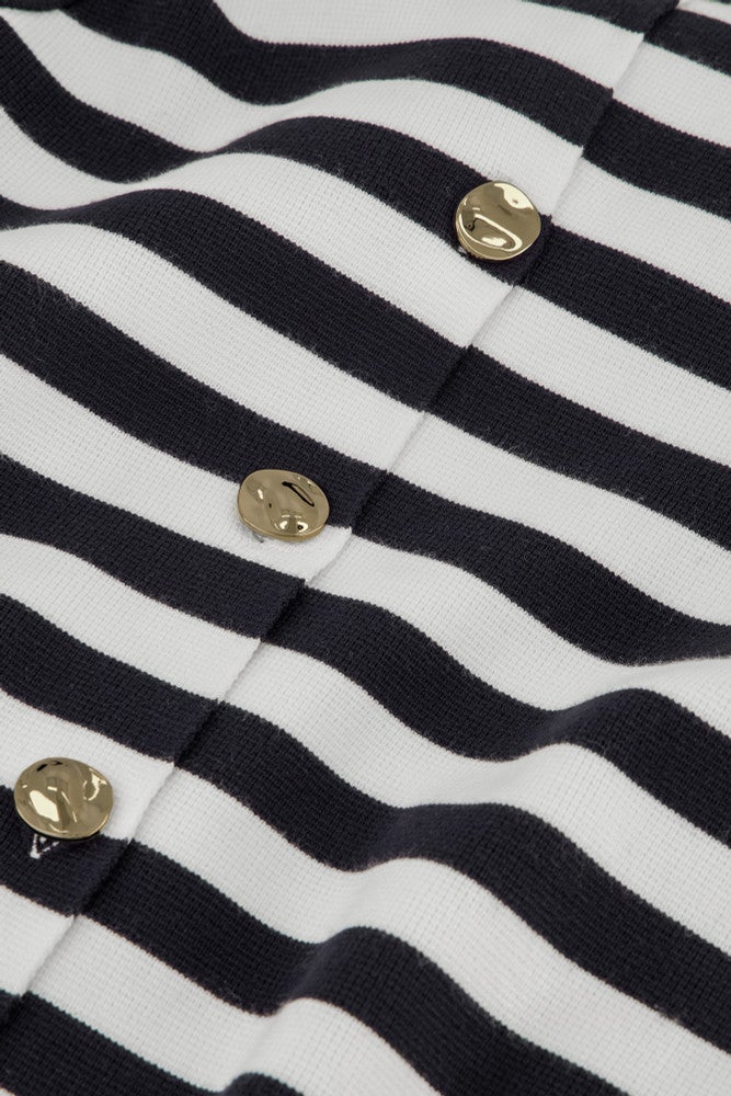 Jasmijn stripe cardigan Off White Jasmijn stripe cardigan Off White