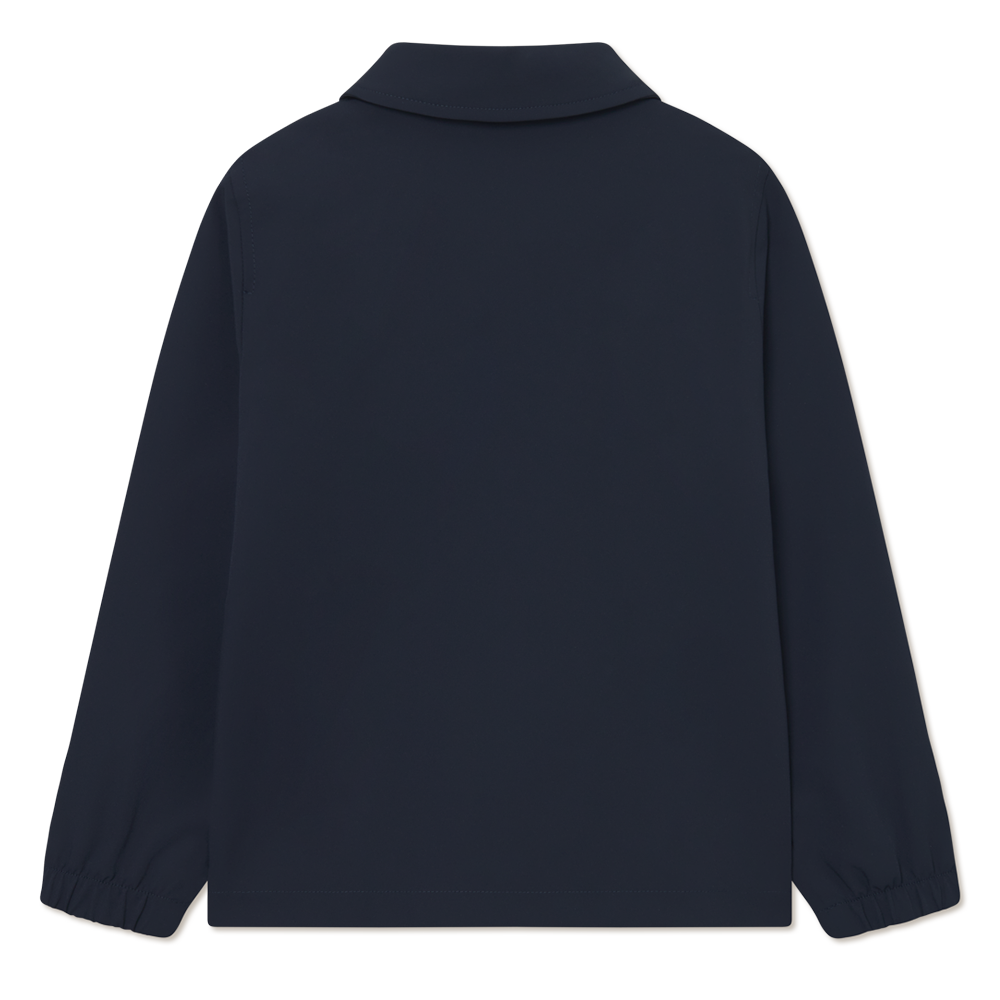 Idris Coach Jacket Kids Donker Blauw Idris Coach Jacket Kids Donker Blauw