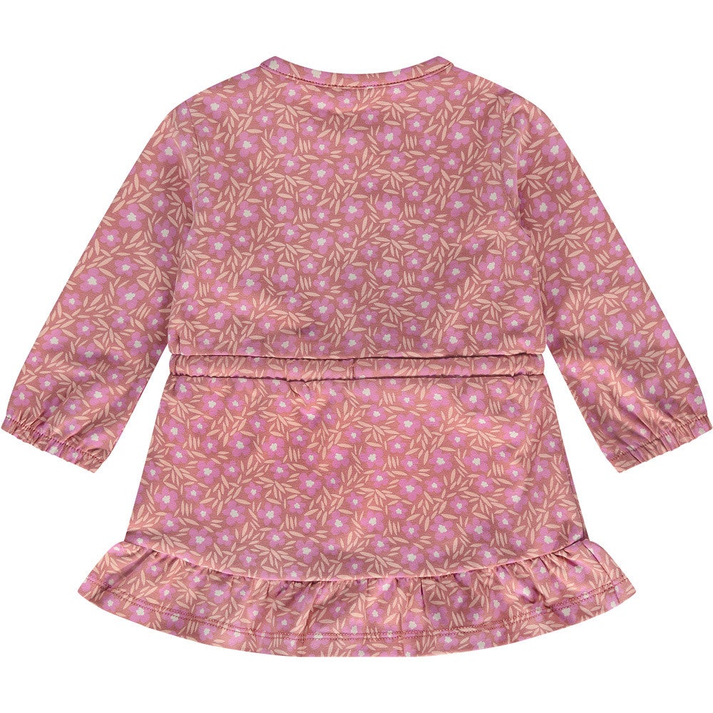 baby girls dress long sleeve flower girl aop Roze baby girls dress long sleeve flower girl aop Roze