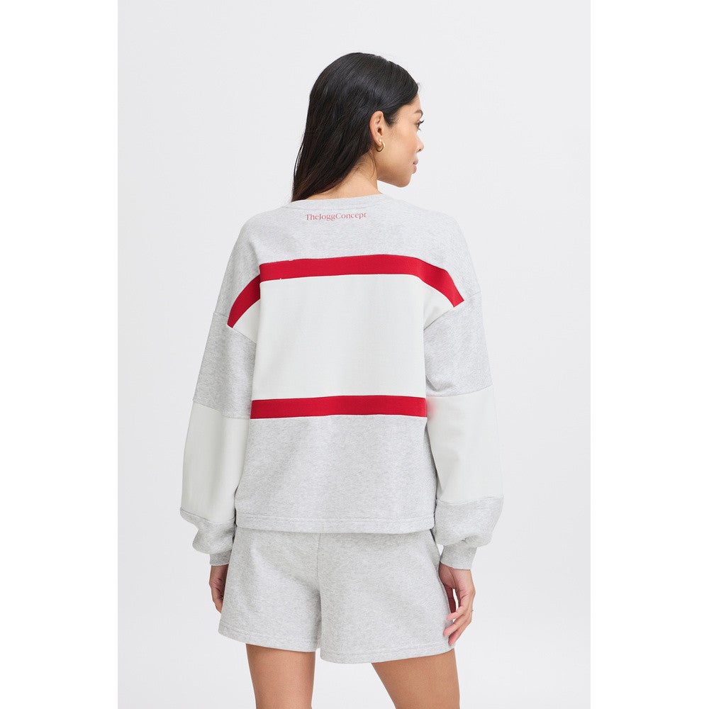 JCSAJA Contrast Sweat Wit 1 JCSAJA Contrast Sweat Wit 1