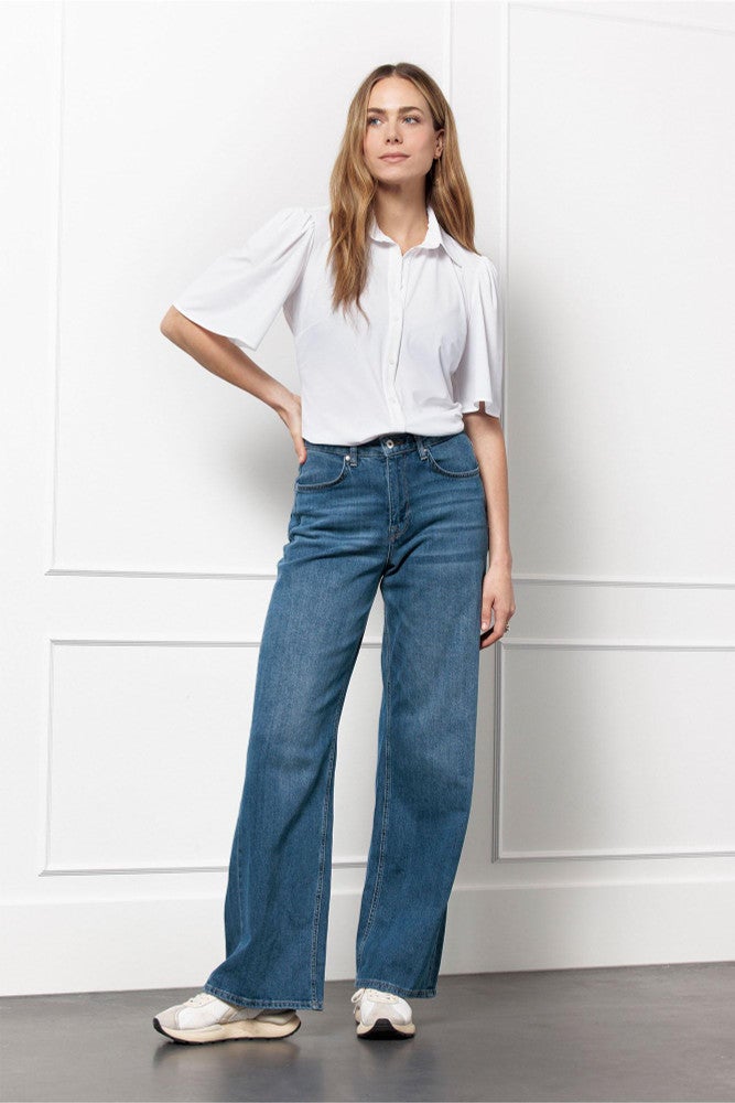 Poppy butterfly blouse Wit 1 Poppy butterfly blouse Wit 1