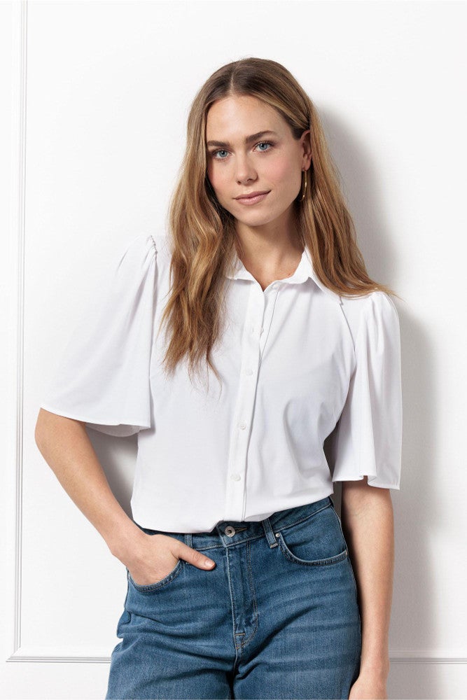 Poppy butterfly blouse Wit 1 Poppy butterfly blouse Wit 1