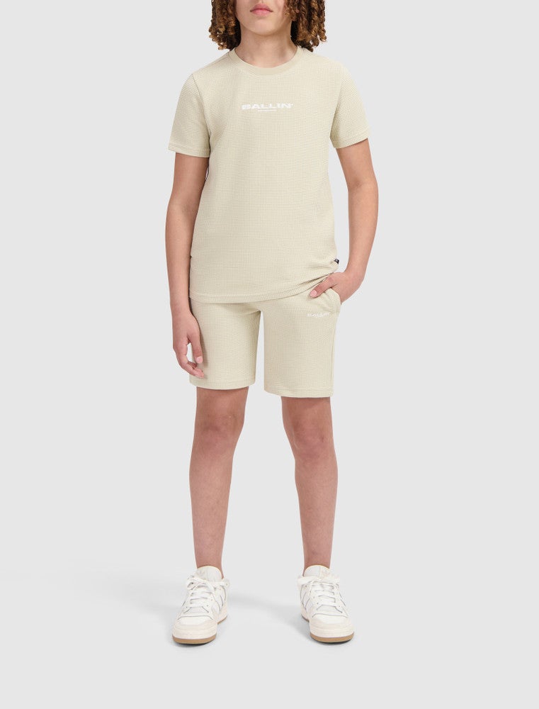 Regular fit Sweat Shorts Pique Zand Regular fit Sweat Shorts Pique Zand