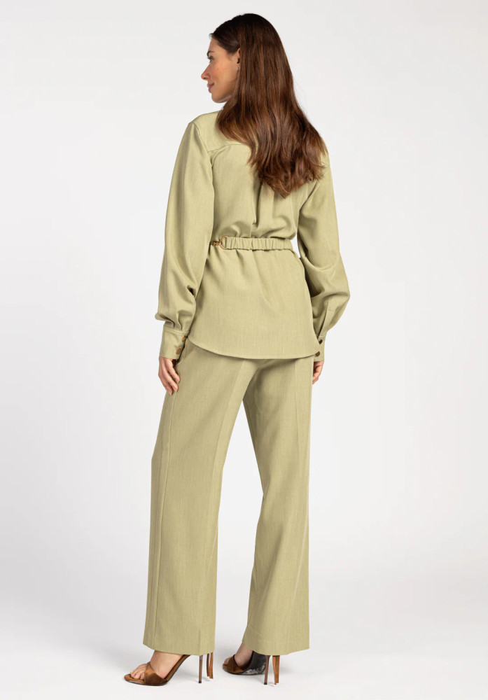 ZOE PES 681 blouse Groen ZOE PES 681 blouse Groen