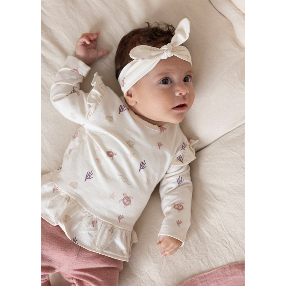 Legging pointelle rib - Starfish Wishes Roze Legging pointelle rib - Starfish Wishes Roze