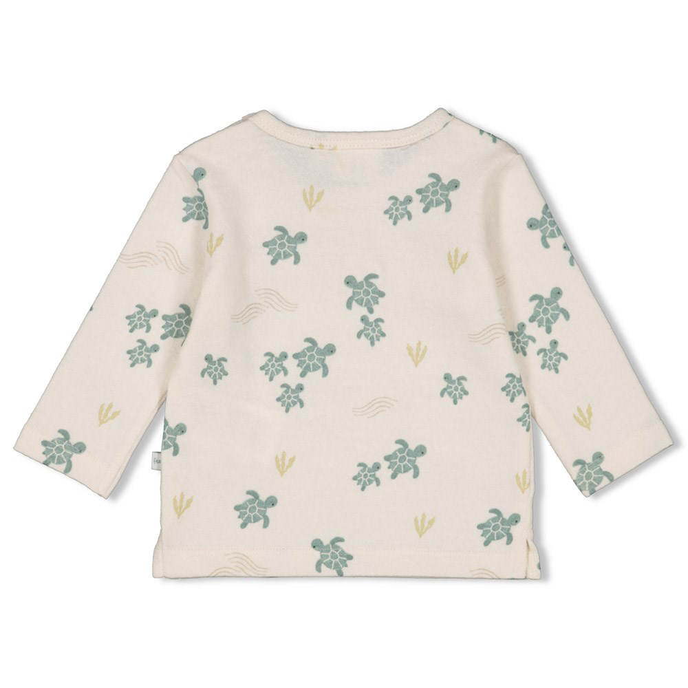 Longsleeve AOP - Turtelly Cool Off White Longsleeve AOP - Turtelly Cool Off White