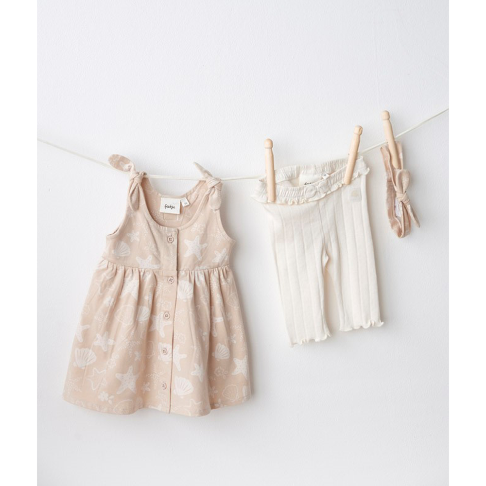 Legging pointelle rib - Starfish Wishes Off White Legging pointelle rib - Starfish Wishes Off White