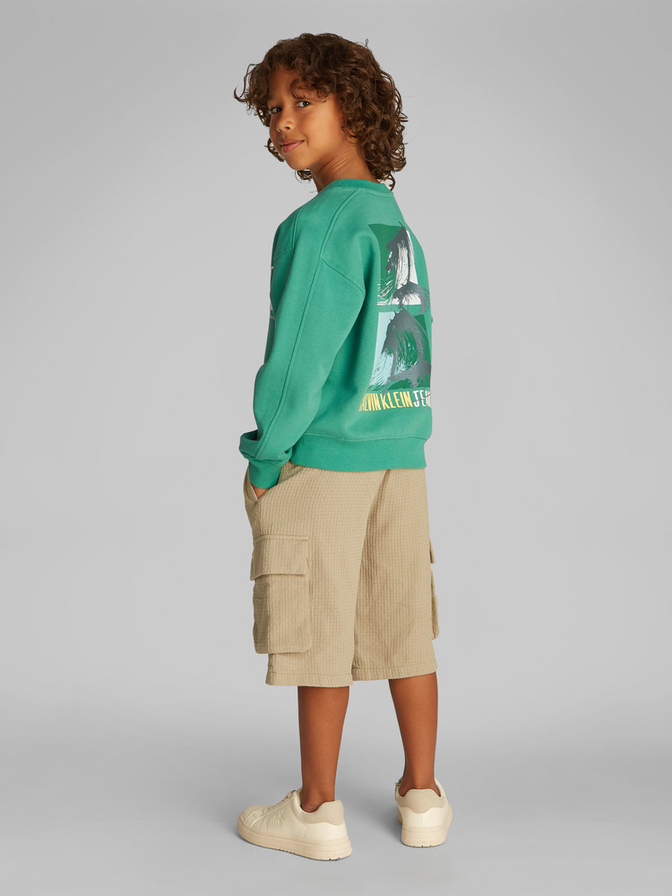 SUMMER GRAPHICS SWEATER Groen SUMMER GRAPHICS SWEATER Groen