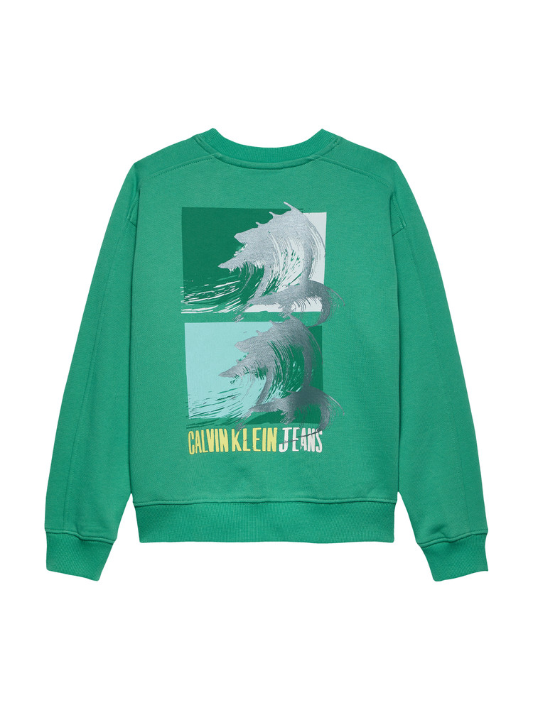 SUMMER GRAPHICS SWEATER Groen SUMMER GRAPHICS SWEATER Groen