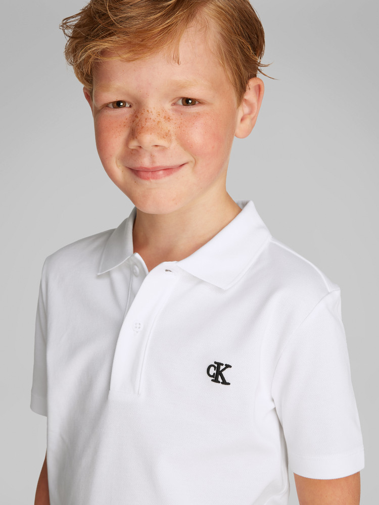 ESSENTIAL SS REG. POLO Wit 1 ESSENTIAL SS REG. POLO Wit 1