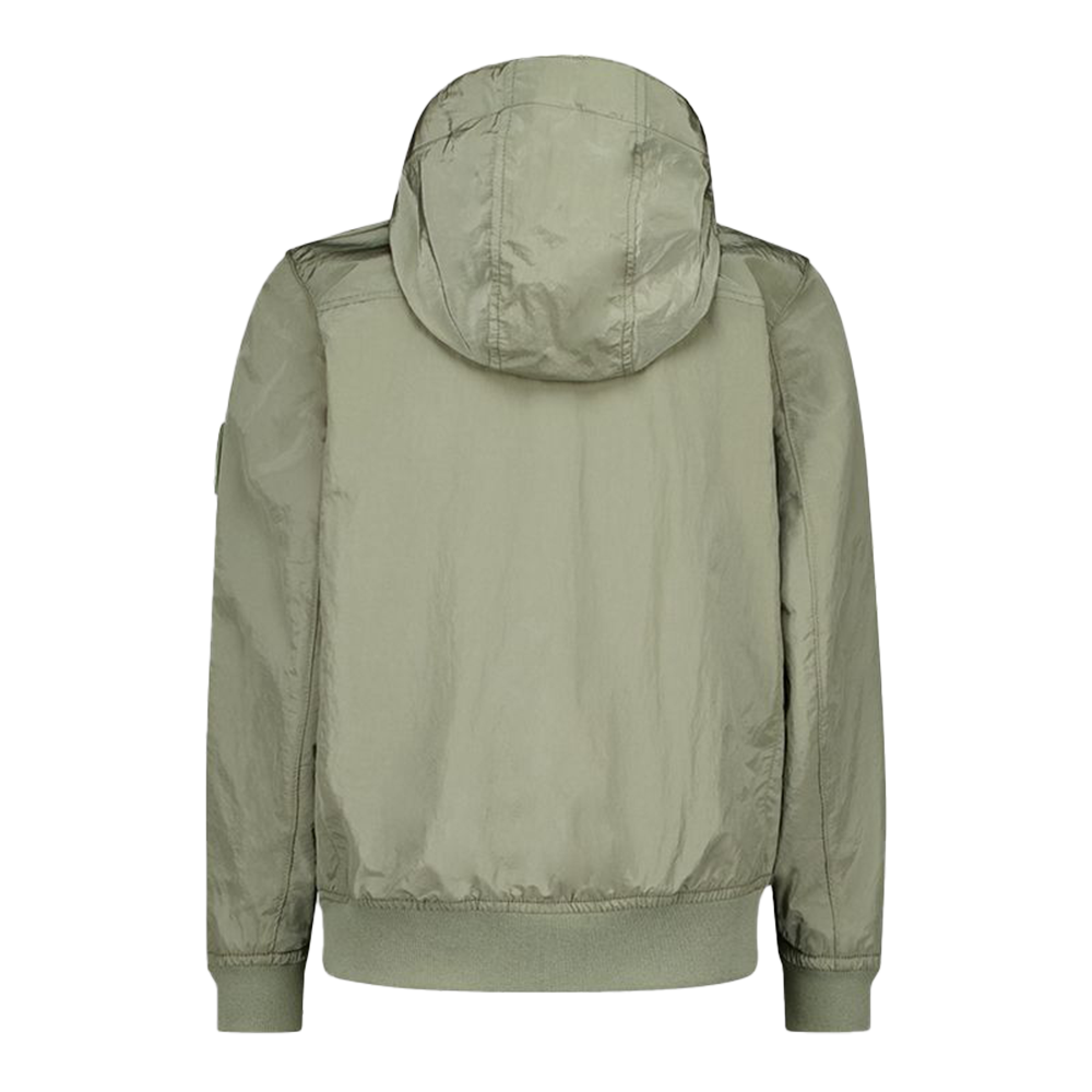 Waxed Crincle Jacket Groen Waxed Crincle Jacket Groen