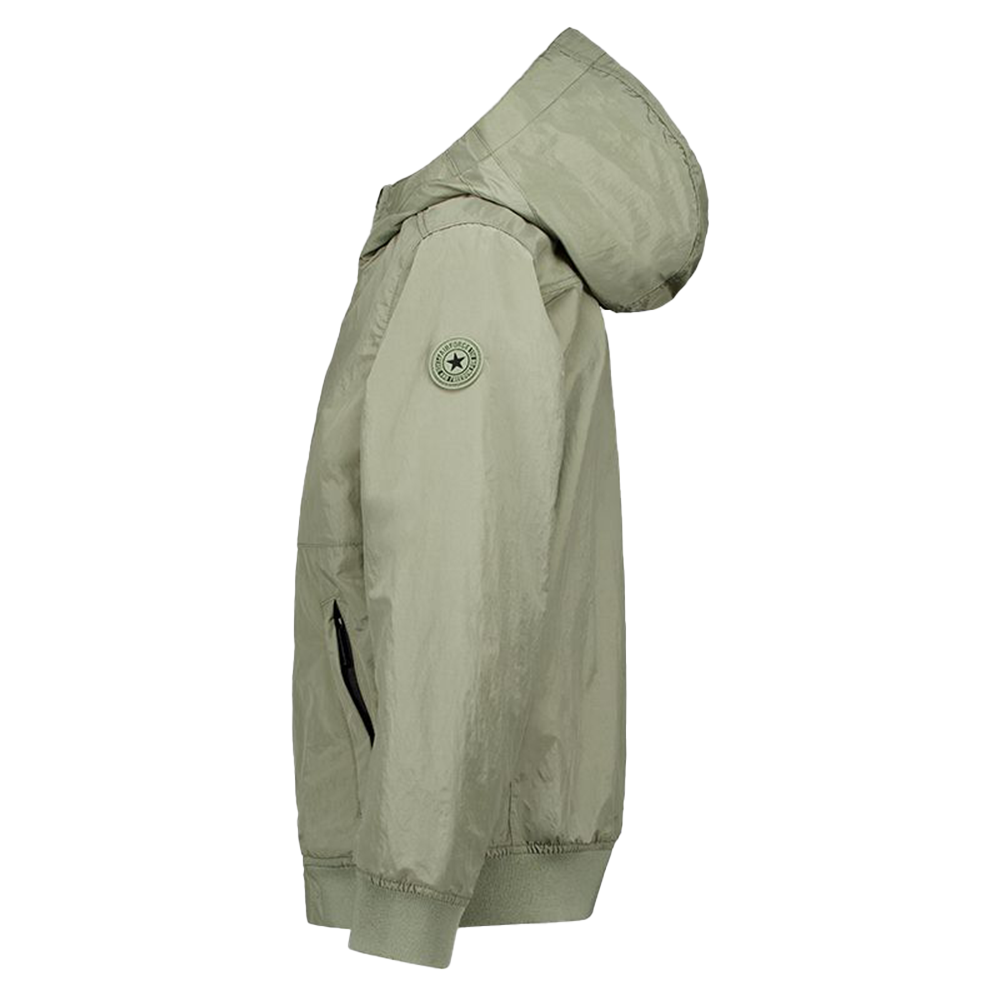 Waxed Crincle Jacket Groen Waxed Crincle Jacket Groen