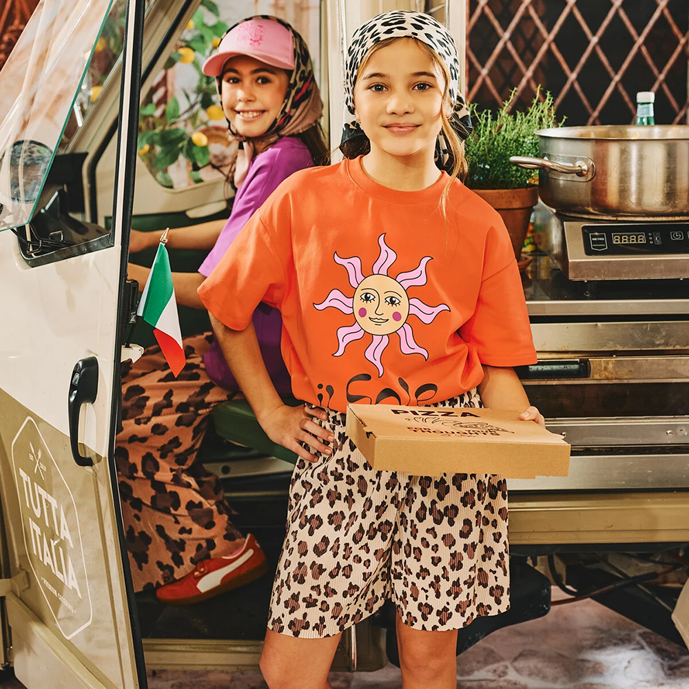 Maysa Shorts Plisse Leopard Multi Maysa Shorts Plisse Leopard Multi