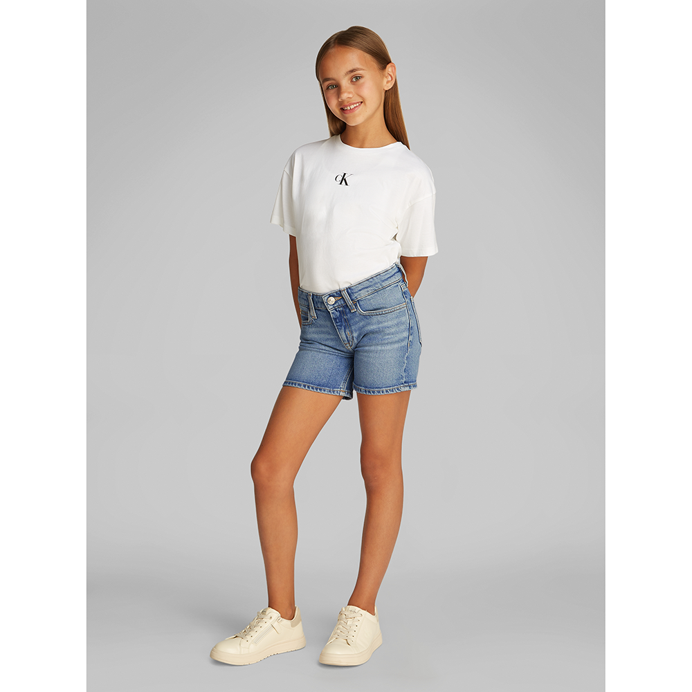 MR SLIM DENIM SHORTS CLOUDY BLUE Blauw MR SLIM DENIM SHORTS CLOUDY BLUE Blauw