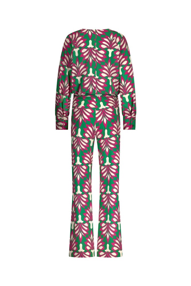 Mandy lotus jumpsuit Groen Mandy lotus jumpsuit Groen