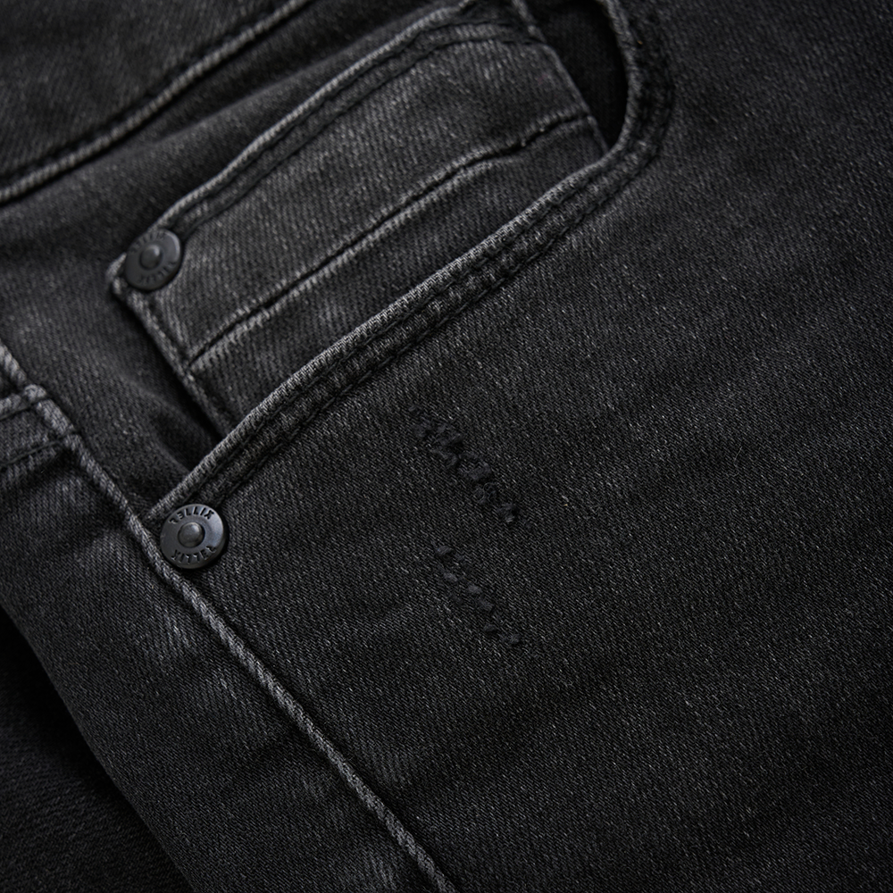 Denim Shorts Black Zwart 1 Denim Shorts Black Zwart 1