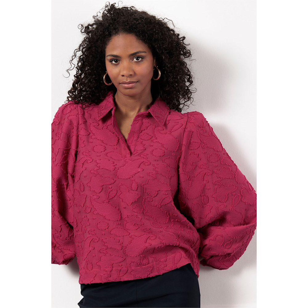 Rianne jacquard top Roze Rianne jacquard top Roze