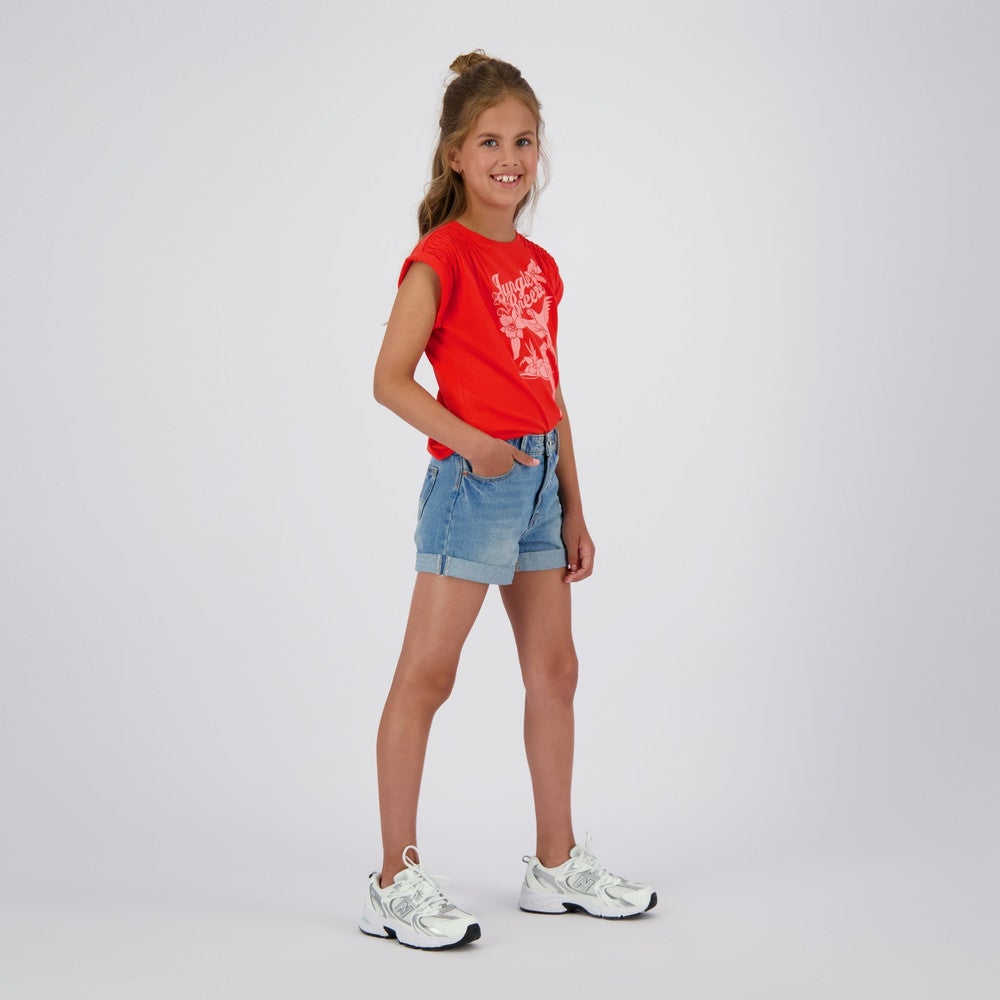 Halia Tee Jungle Rood Halia Tee Jungle Rood