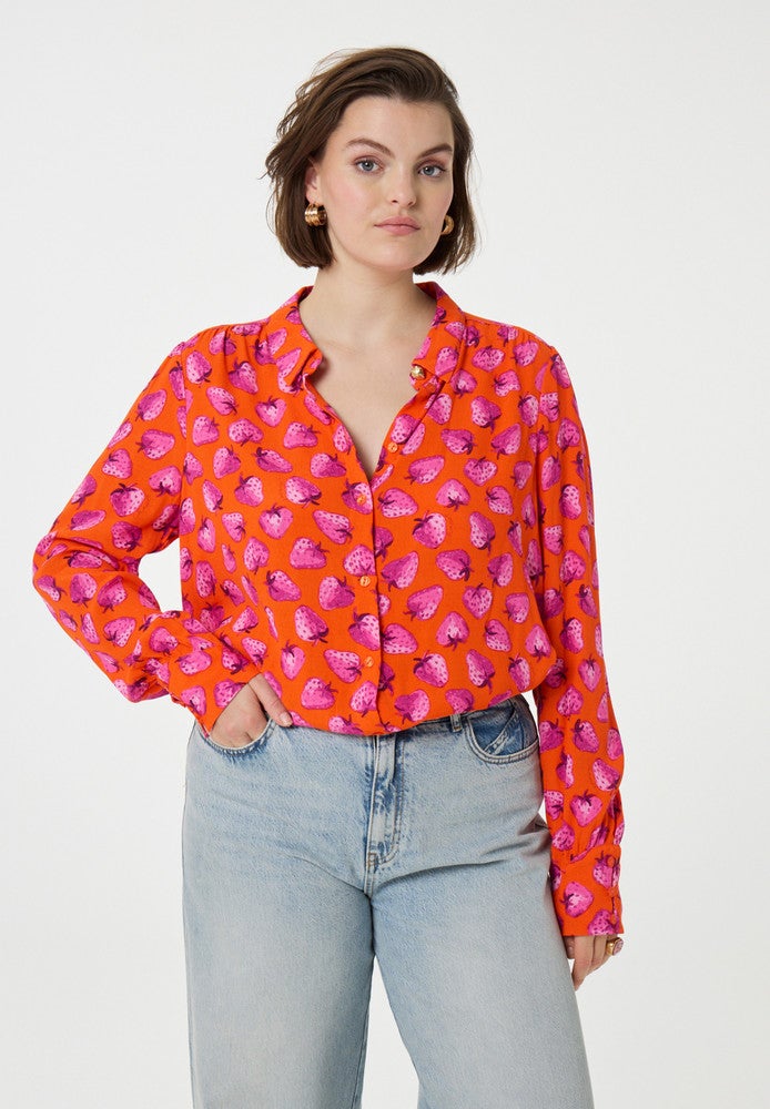 Coco Blouse Roze Coco Blouse Roze