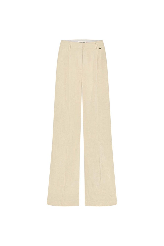 Nura Pleated Trousers Off White Nura Pleated Trousers Off White