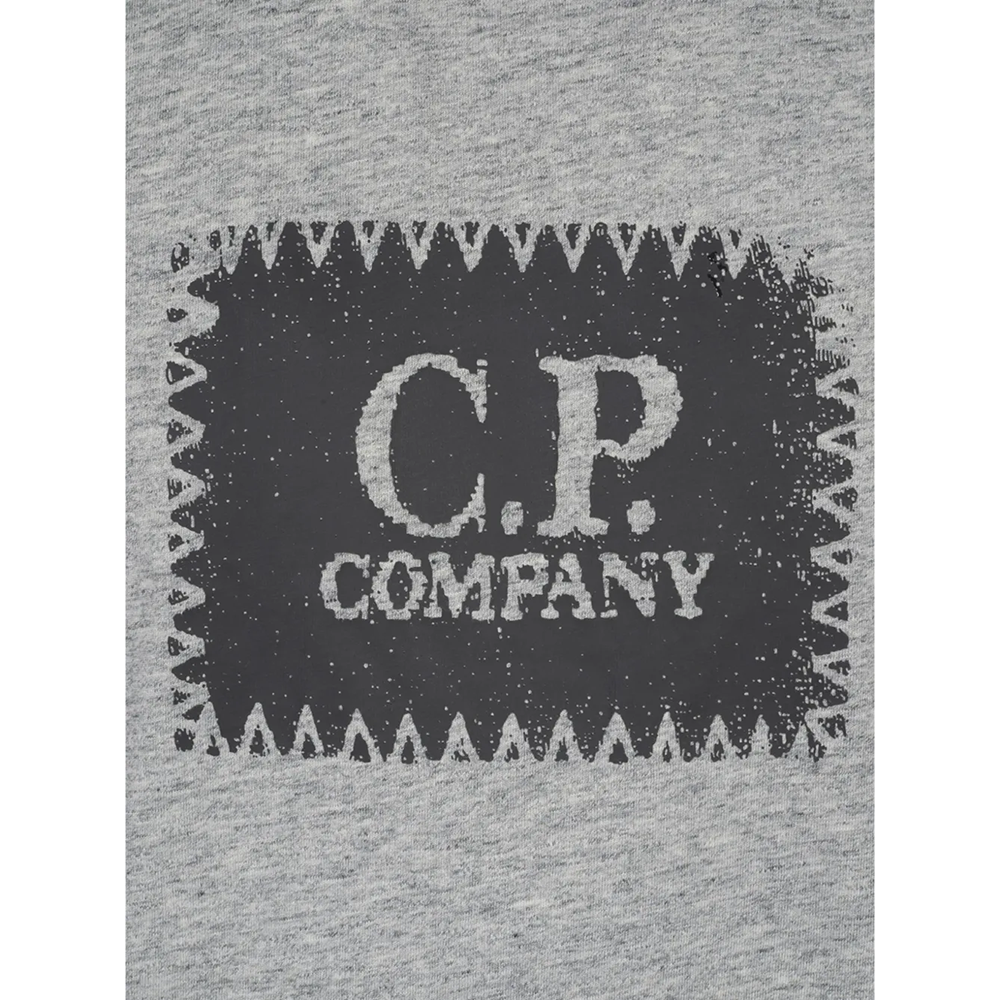 T-Shirt Logo Label Grijs T-Shirt Logo Label Grijs