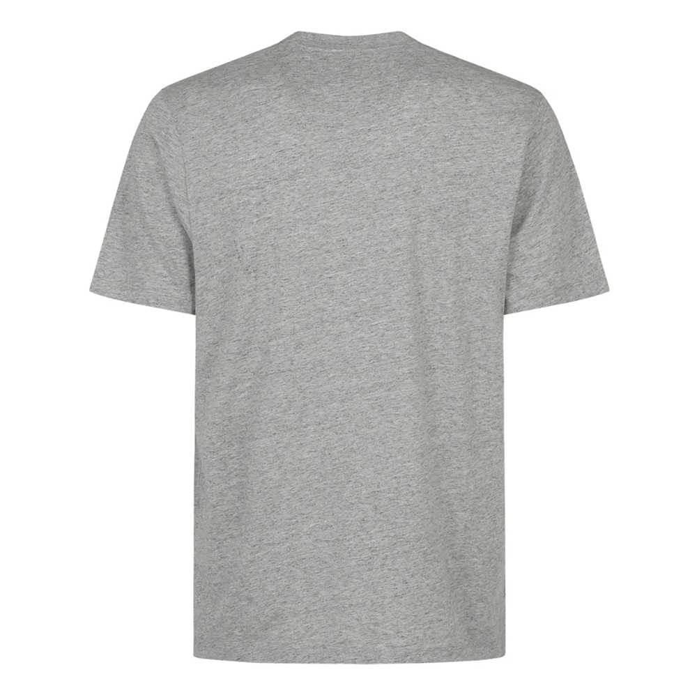 T-Shirt Logo Label Grijs T-Shirt Logo Label Grijs