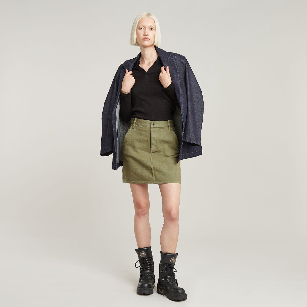 Polo slim l\s wmn Zwart 1 Polo slim l\s wmn Zwart 1