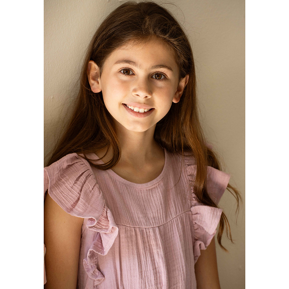 Sleeveless Ruffled Dress Musseline Paars Sleeveless Ruffled Dress Musseline Paars