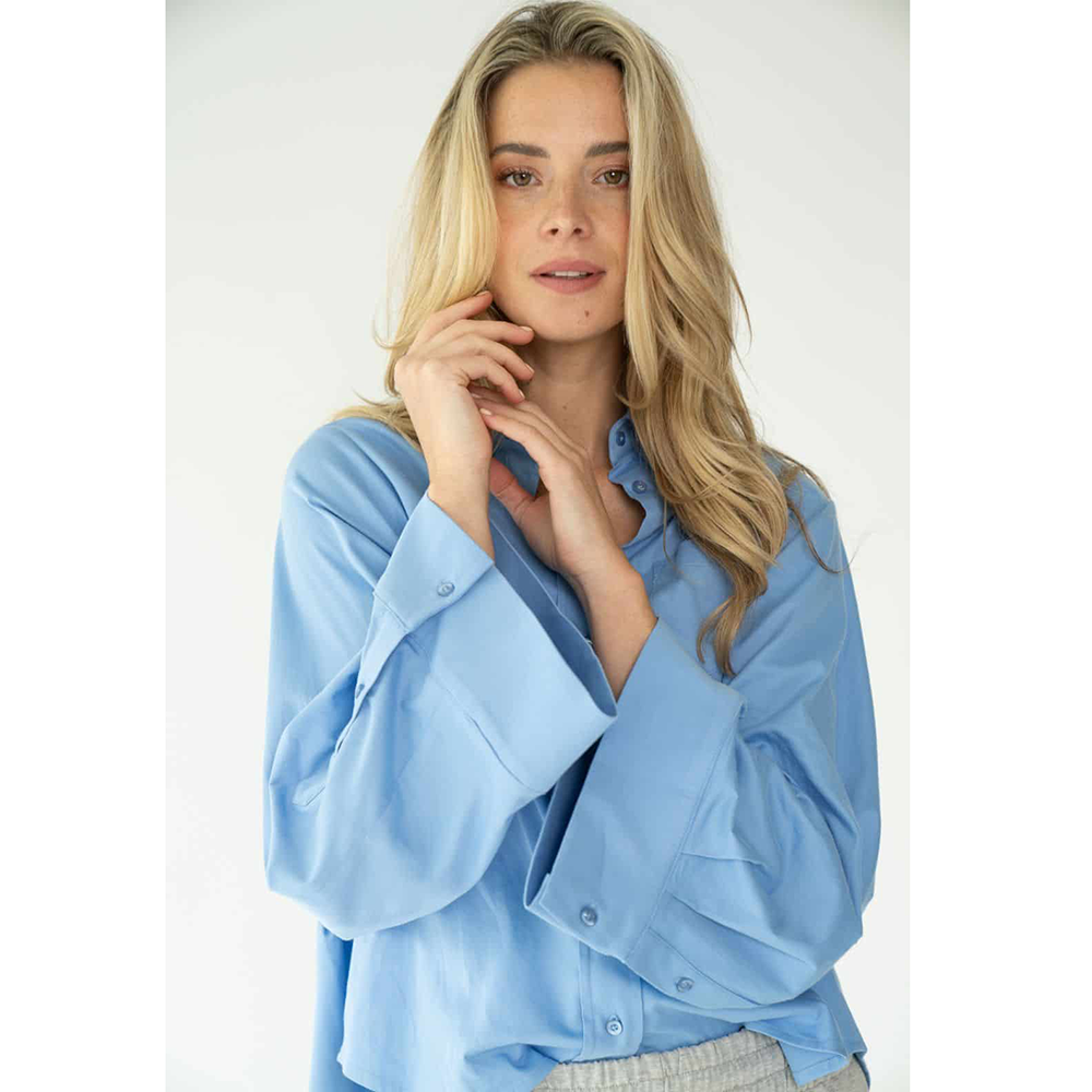 Benthe Blouse Blauw Benthe Blouse Blauw
