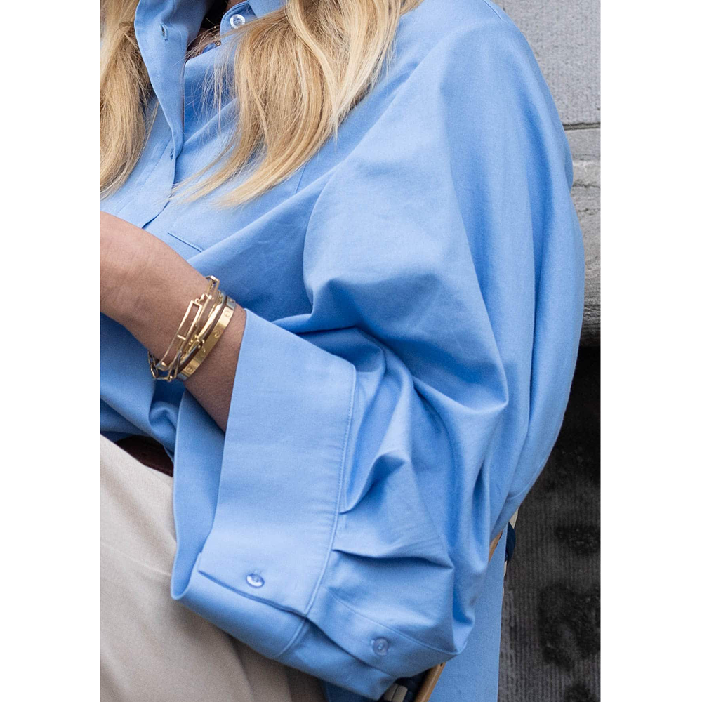 Benthe Blouse Blauw Benthe Blouse Blauw