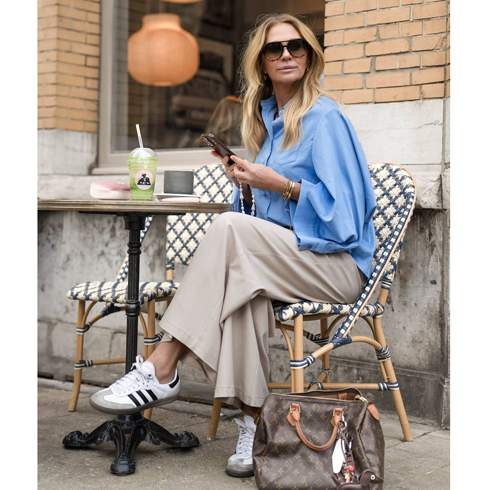 Benthe Blouse Blauw Benthe Blouse Blauw