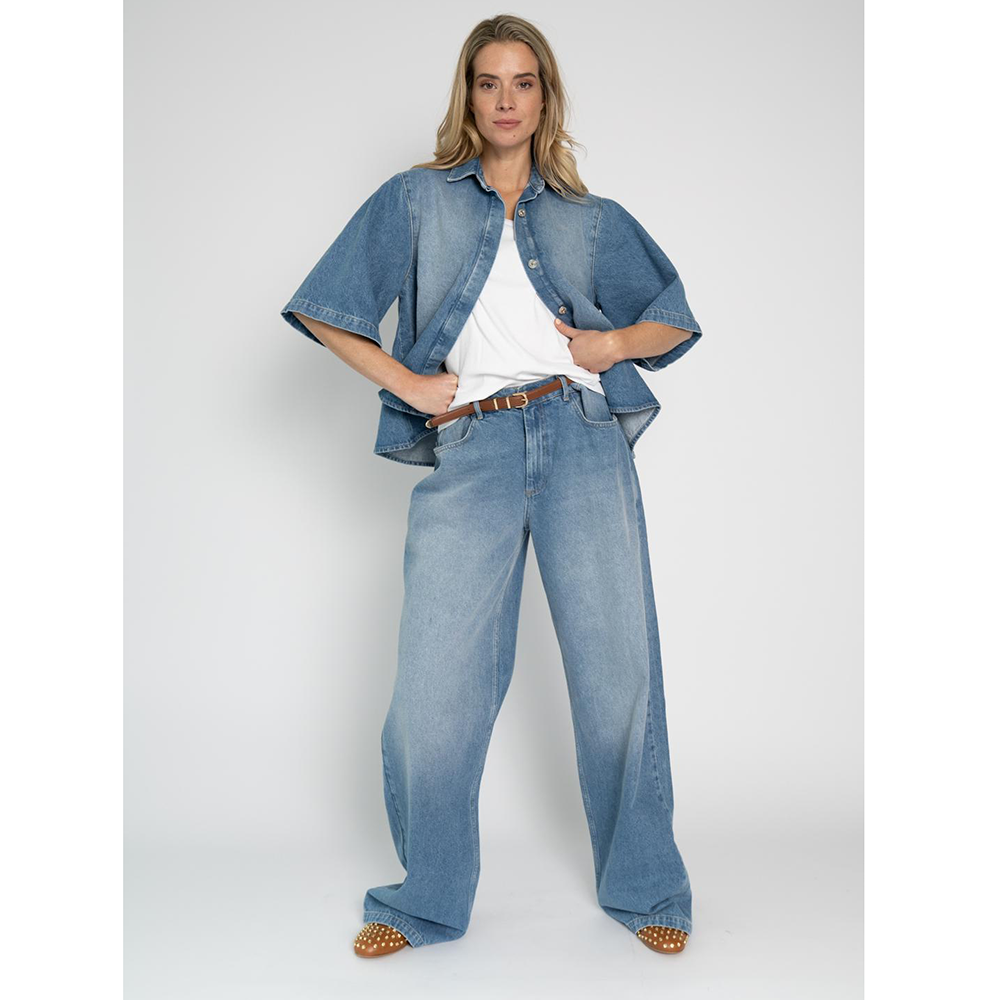 Evi Jeans Blauw Evi Jeans Blauw