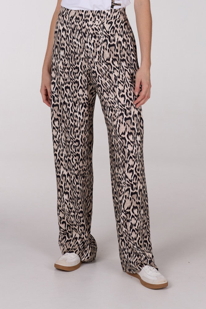 ROMANA BROEK WA 429 wide long Beige ROMANA BROEK WA 429 wide long Beige