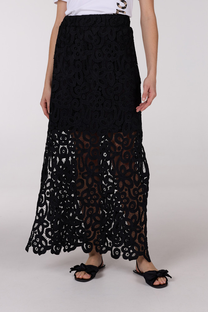 LUCY ROK L 685 long slits Zwart 1 LUCY ROK L 685 long slits Zwart 1