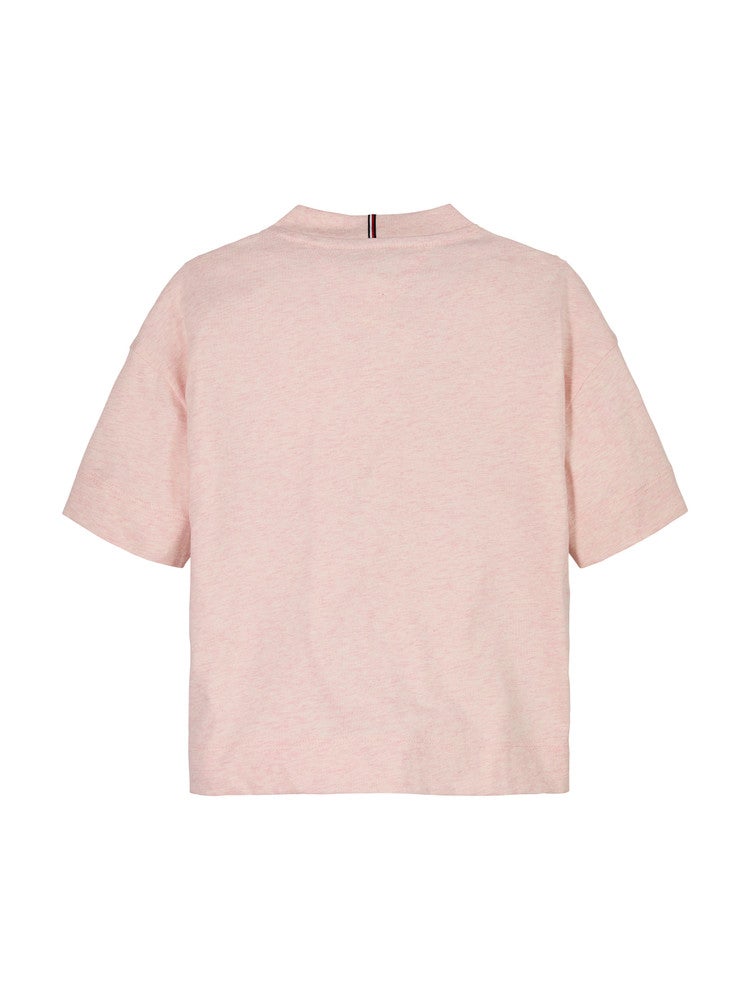 MELANGE VARSITY ARCHIVE TEE Roze MELANGE VARSITY ARCHIVE TEE Roze