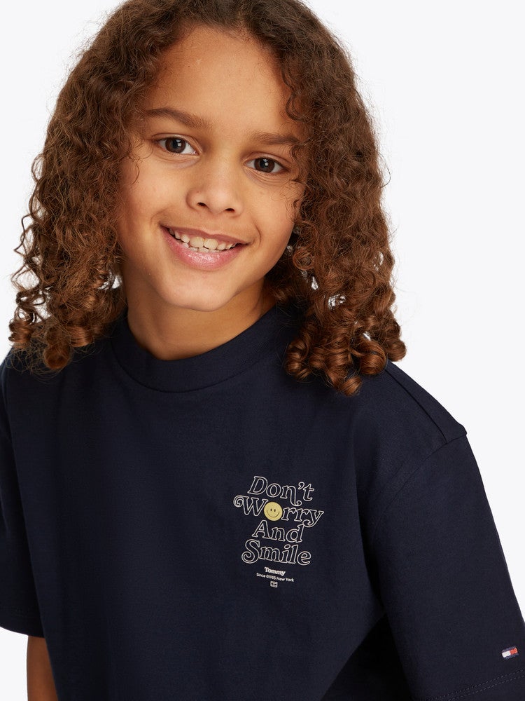 FUN GRAPHIC TEE SS Donker Blauw FUN GRAPHIC TEE SS Donker Blauw