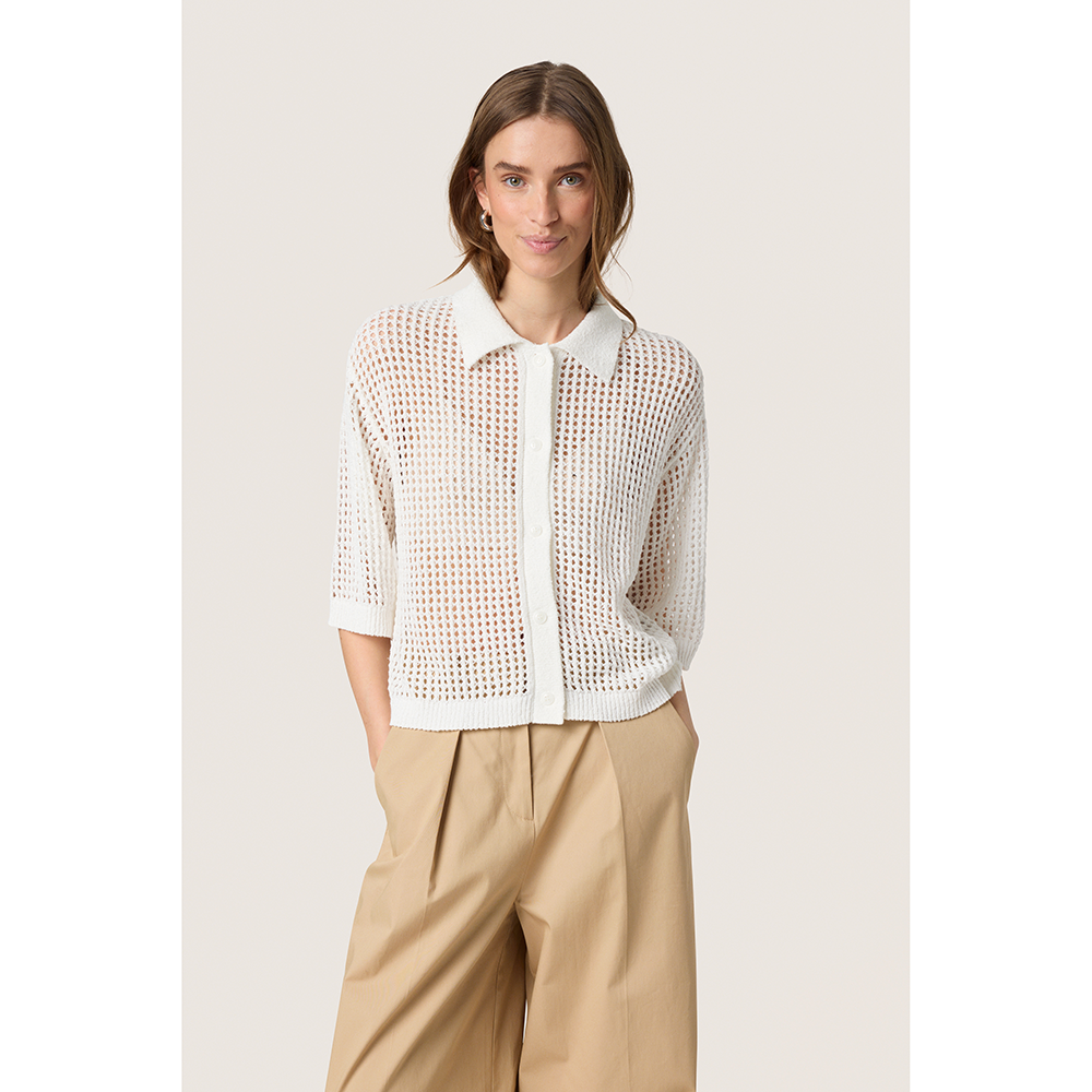 SLKathryn Cardigan SS Off White SLKathryn Cardigan SS Off White