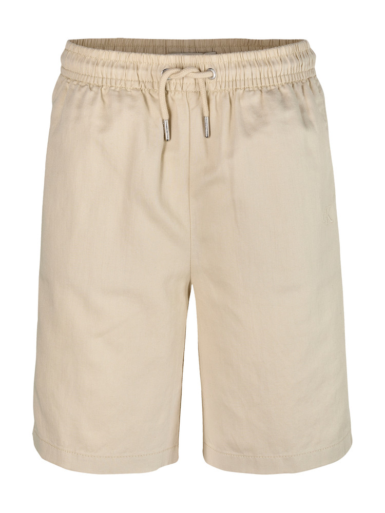 LINEN RELAXED SHORTS Beige LINEN RELAXED SHORTS Beige