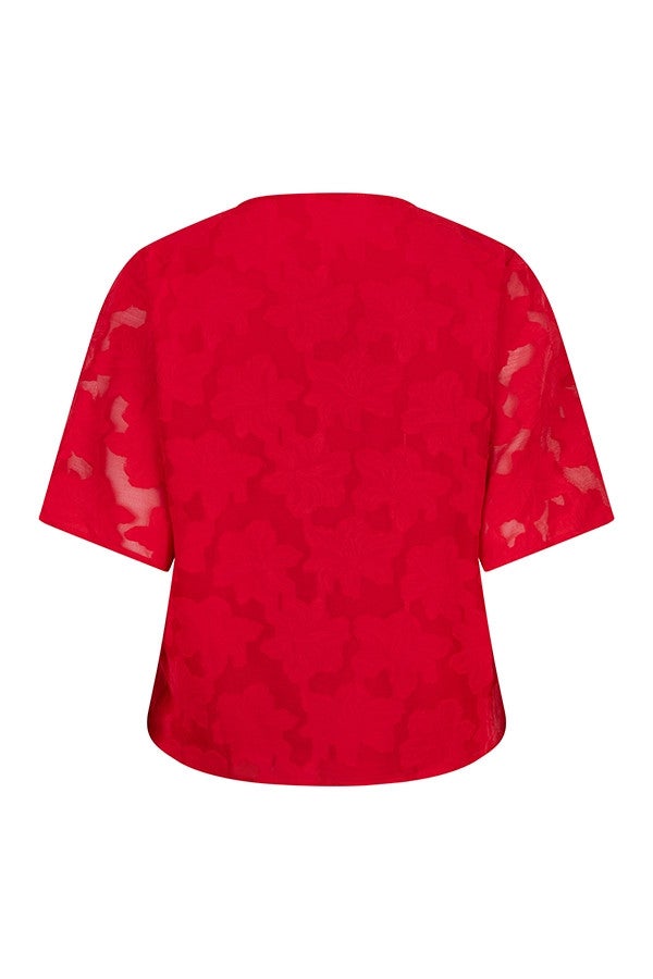 Blouse Valentina Rood Blouse Valentina Rood