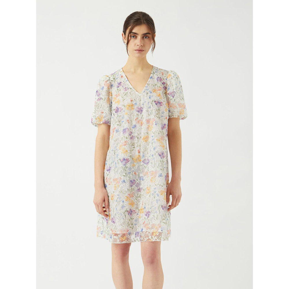 YASLEANNA SS DRESS S. - SHOW Off White YASLEANNA SS DRESS S. - SHOW Off White