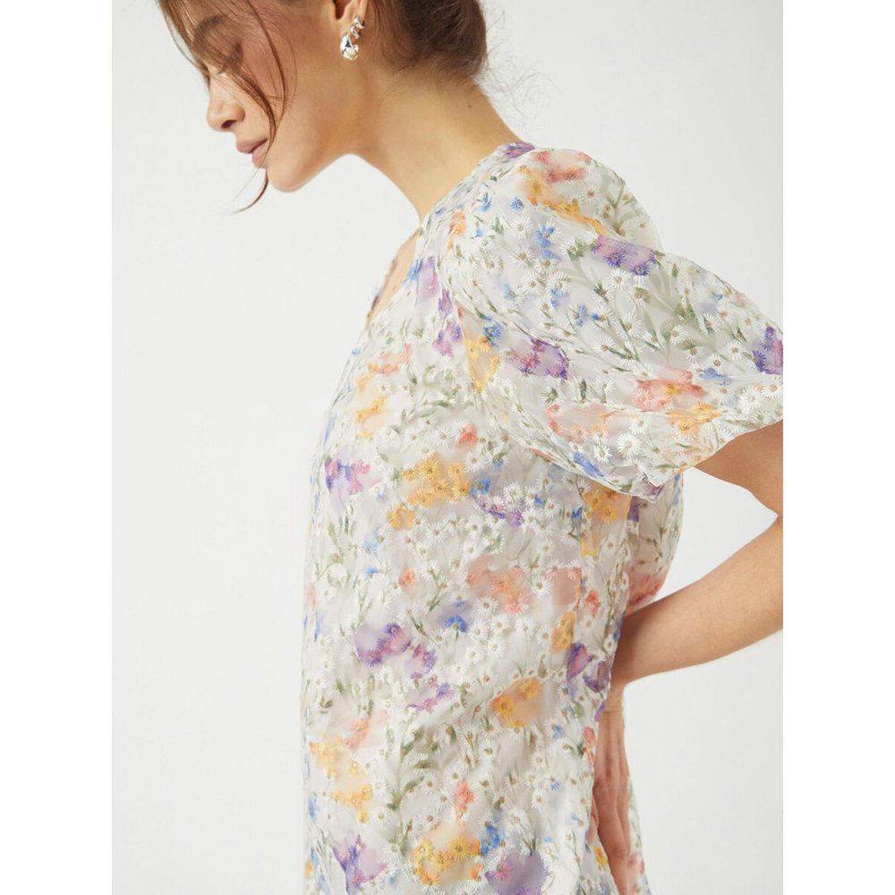 YASLEANNA SS DRESS S. - SHOW Off White YASLEANNA SS DRESS S. - SHOW Off White