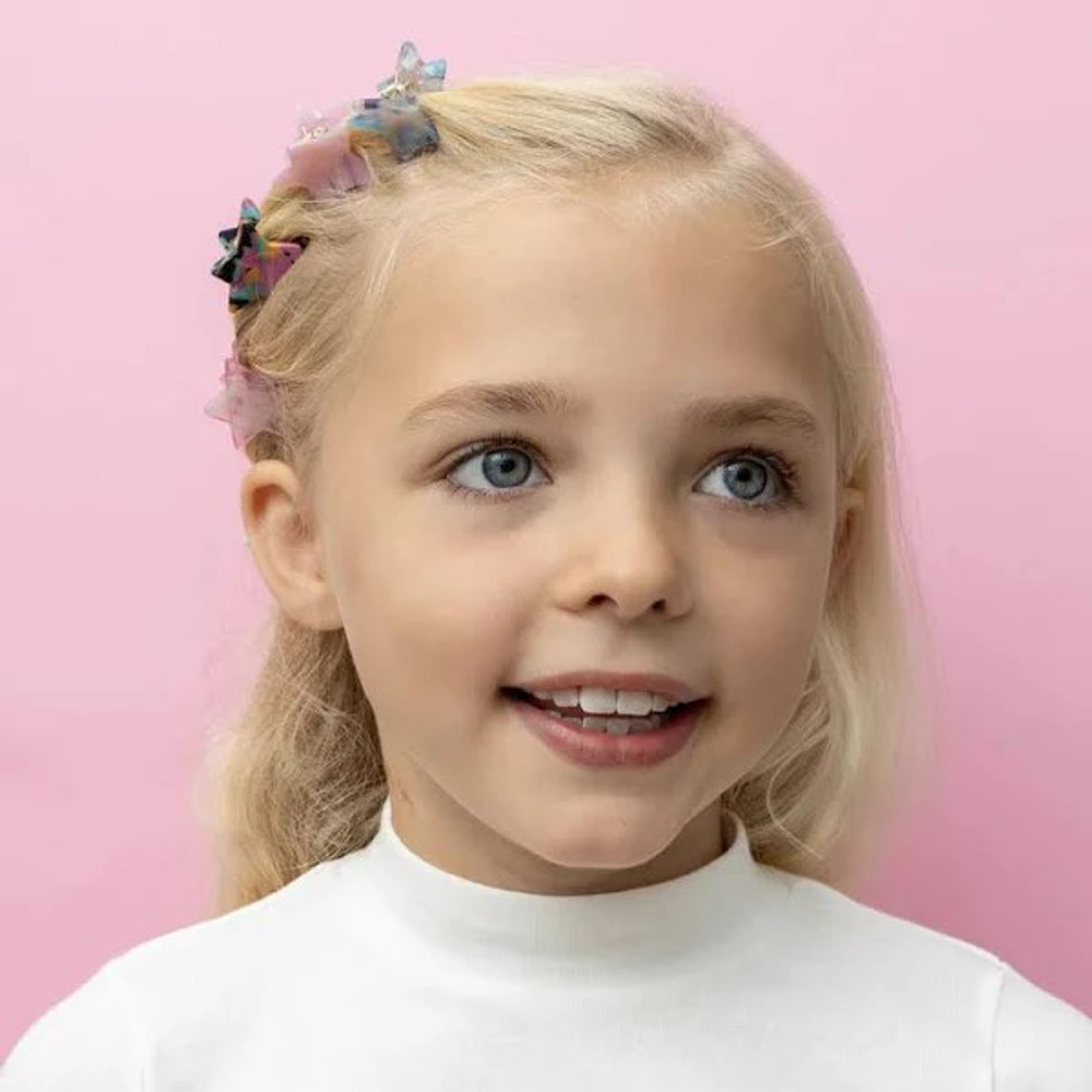 Mini Star Claw Clips Multi Mini Star Claw Clips Multi