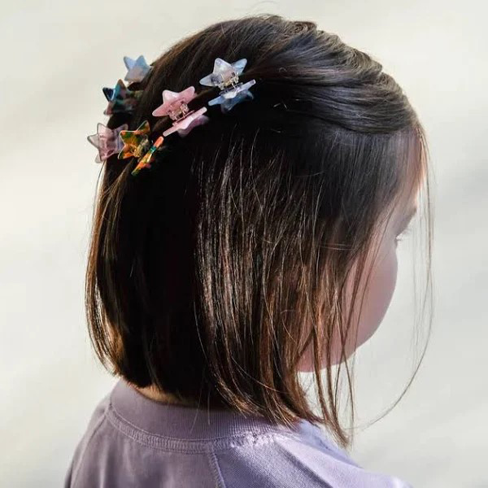 Mini Star Claw Clips Multi Mini Star Claw Clips Multi