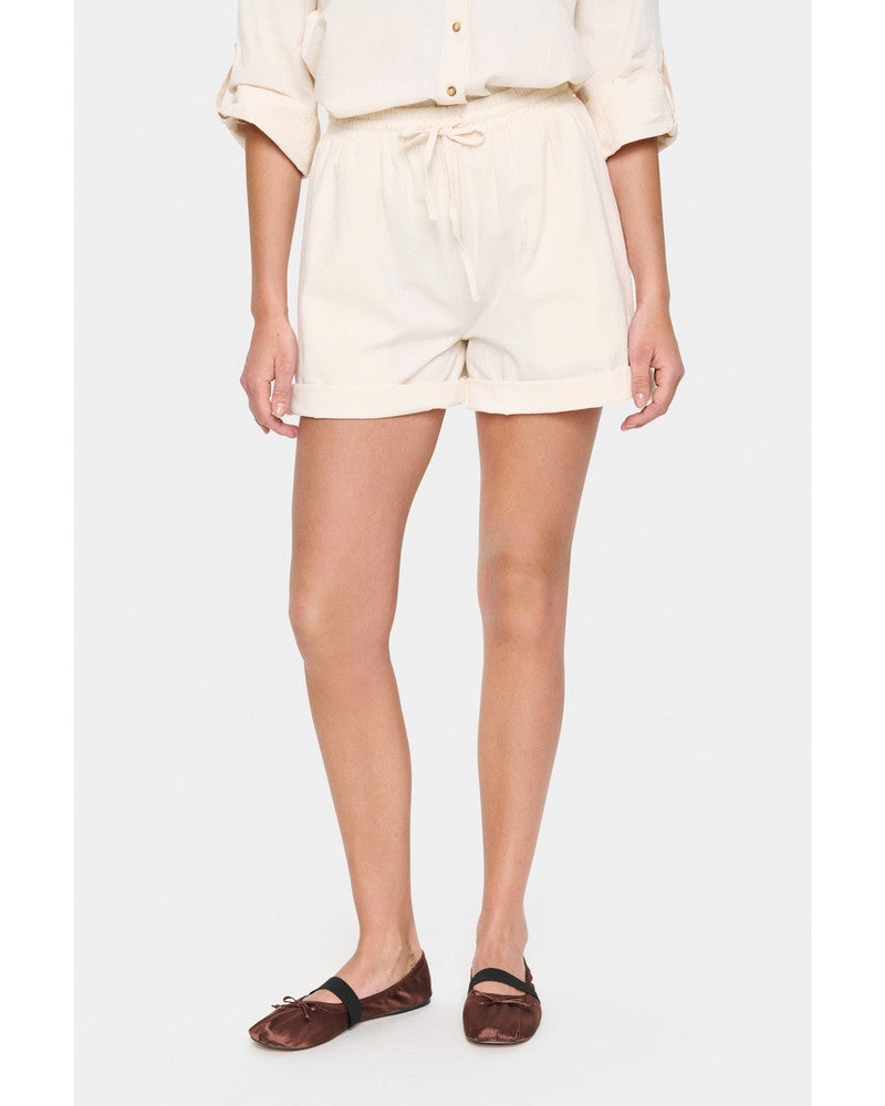 ZalindaSZ Shorts Off White ZalindaSZ Shorts Off White