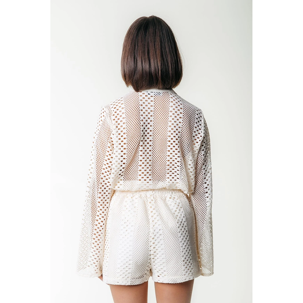 Nolita Crochet Short Off White Nolita Crochet Short Off White