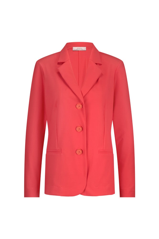 Bria bonded blazer Rood Bria bonded blazer Rood