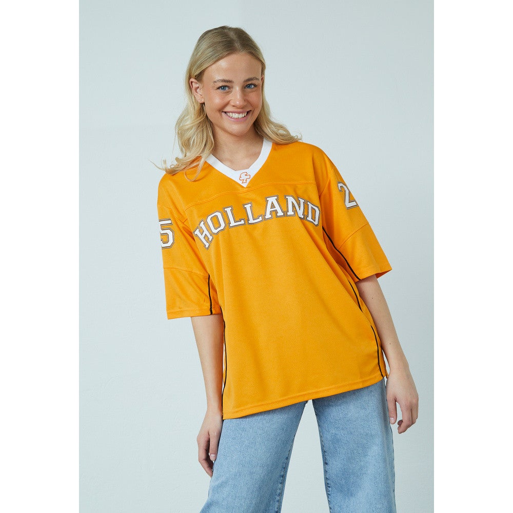 Lulu Tee Shirt Oranje Lulu Tee Shirt Oranje