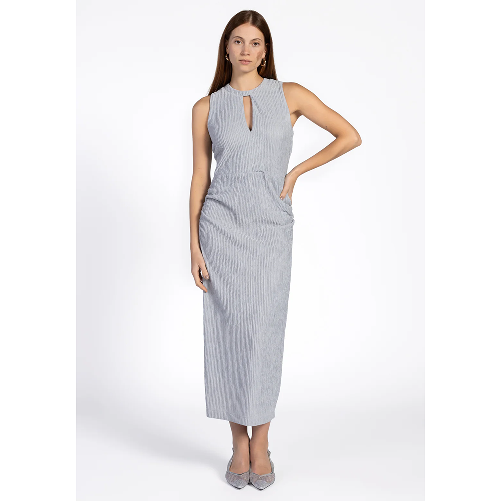 ABBY PES 564 DRESS Zilver ABBY PES 564 DRESS Zilver