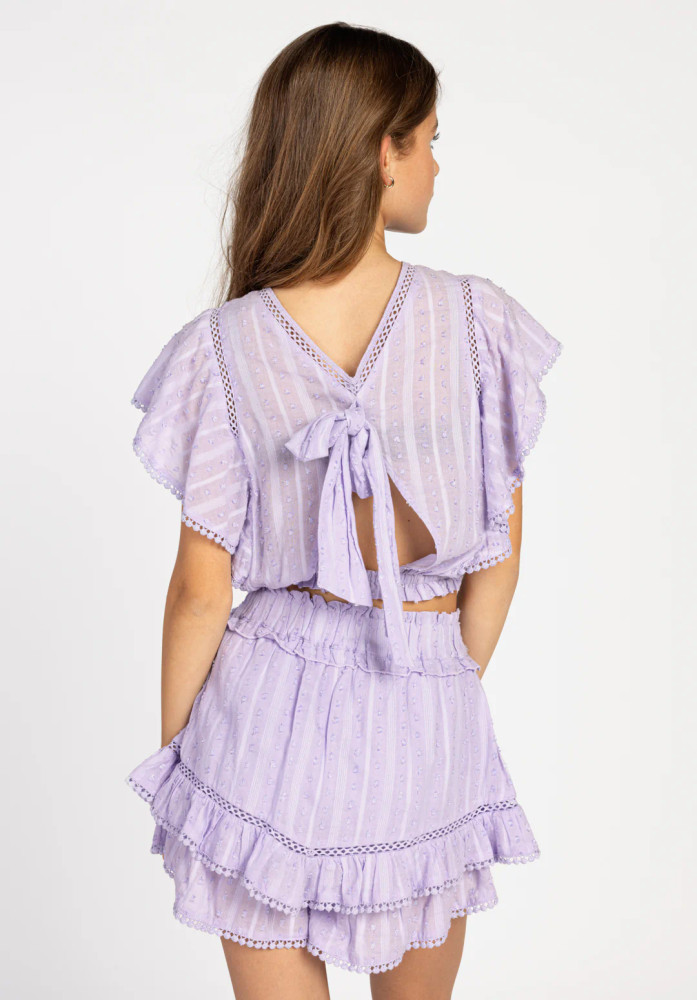 CASSI CO 509 G SKORT Paars CASSI CO 509 G SKORT Paars