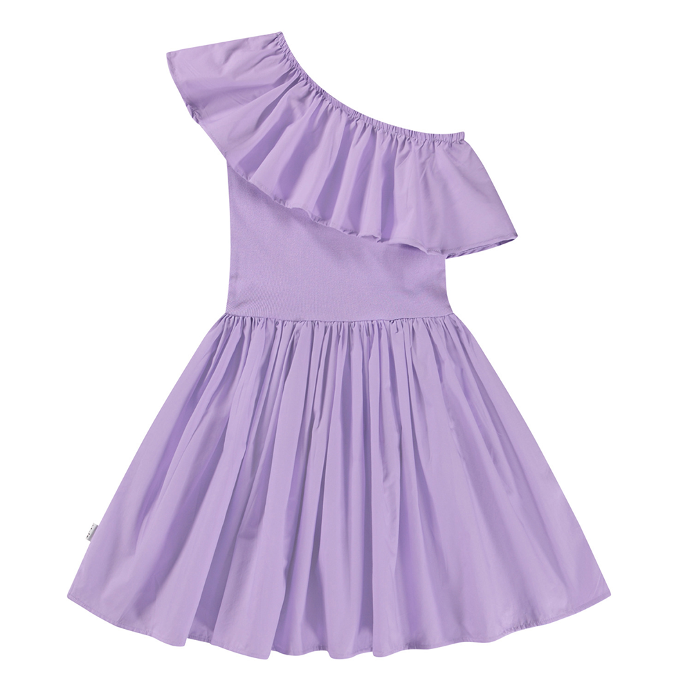 Chloey One Shoulder Dress Paars Chloey One Shoulder Dress Paars